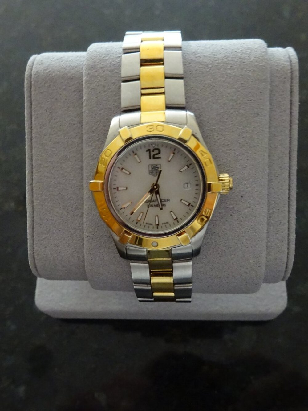 Tag Heuer Aquaracer WAF1424 Two Tone - SS & Gold - 28mm Ladies Watch - 300m WR